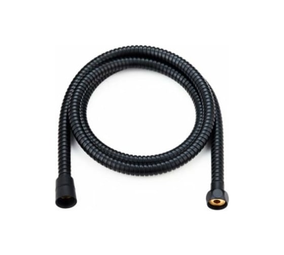 Изображение товара Душевой шланг ESKO металлический, черный BMSH16