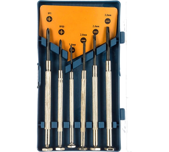 Изображение товара Набор отверток SPARTA для точной механики,6 шт.// 133445