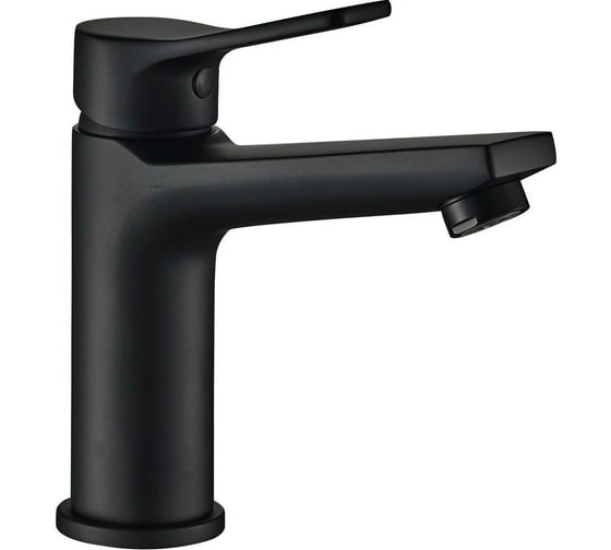 Изображение товара Смеситель для раковины ESKO Dubai Black без донного клапана DI 26 B