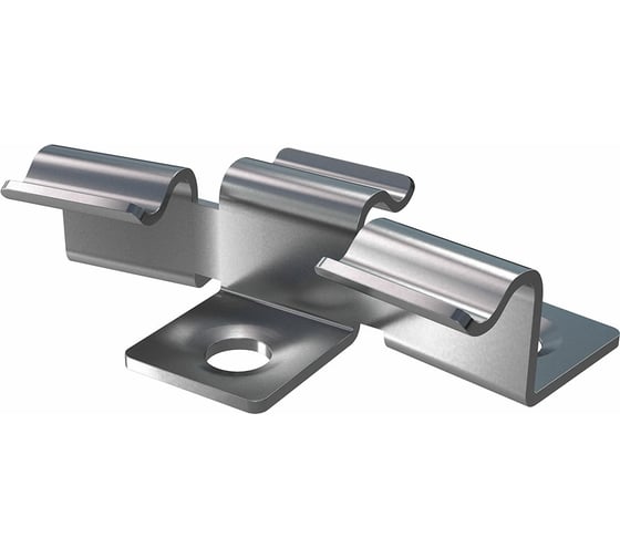 Изображение товара Клипса HILST Premium 3D металл, 6 мм, 100 шт. H3D6