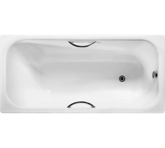 Изображение товара Чугунная ванна WOTTE Start УР 1600x750x458 c отверстиями для ручек /БП-00000002/ 00000089581
