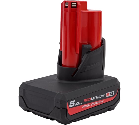 Изображение товара Аккумулятор M12 HB5 (12В; 5.0 А/ч; Li-ion) Milwaukee 4932480165