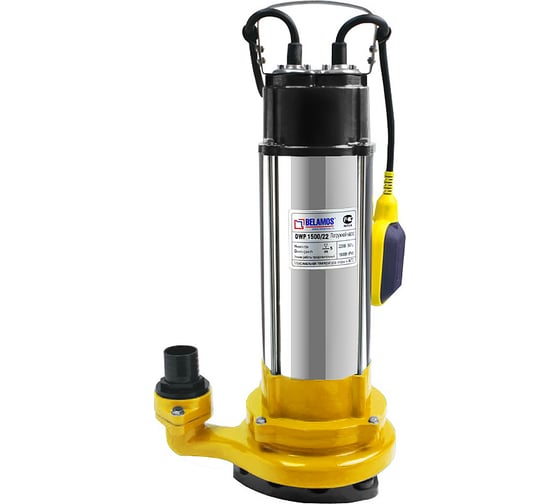 Изображение товара Дренажный насос БЕЛАМОС DWP 1500/22