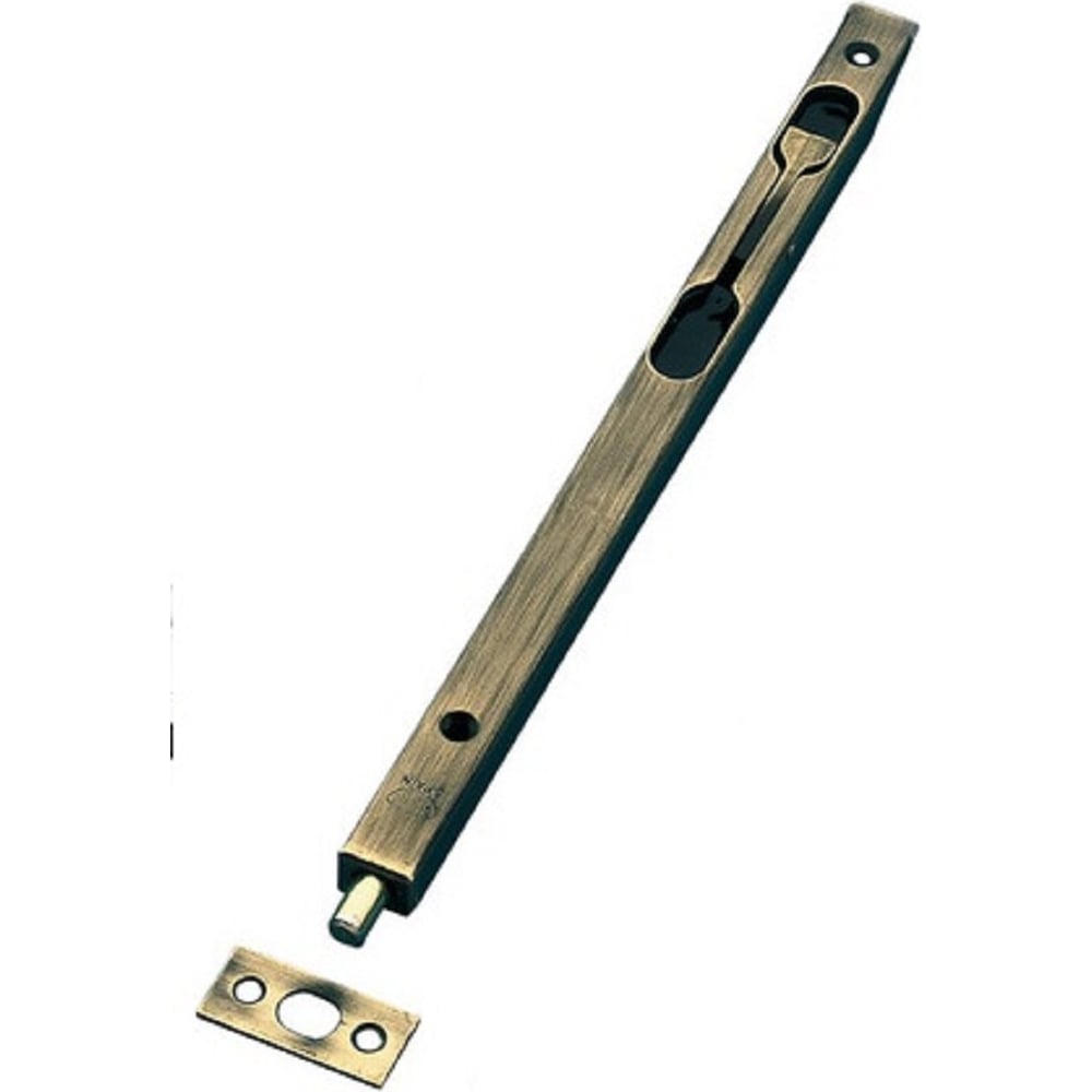 Изображение товара Задвижка Amig нижняя покрытие антик 401-150 A для деревянных окон и дверей