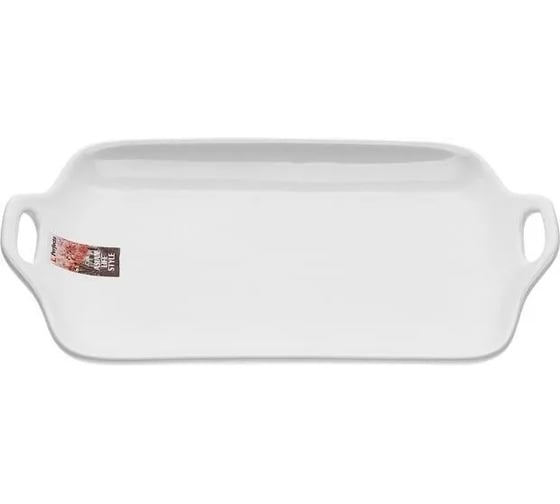 Изображение товара Керамическое прямоугольное блюдо PERFECTO LINEA Asian 29x17x4.5 см, белый 17-102900