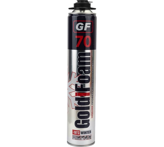 Изображение товара Монтажная пена GoldiFoam 70 зима 0.9 кг GFfoam70winter