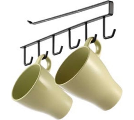 Изображение товара Навесной полочный держатель для чашек Mallony L ordine HSC-2 103797