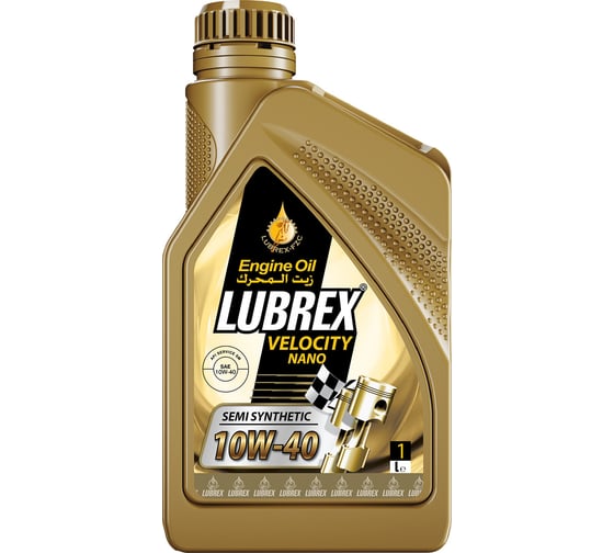 Изображение товара Полусинтетическое моторное масло LUBREX VELOCITY NANO 10W-40, 1л 866856