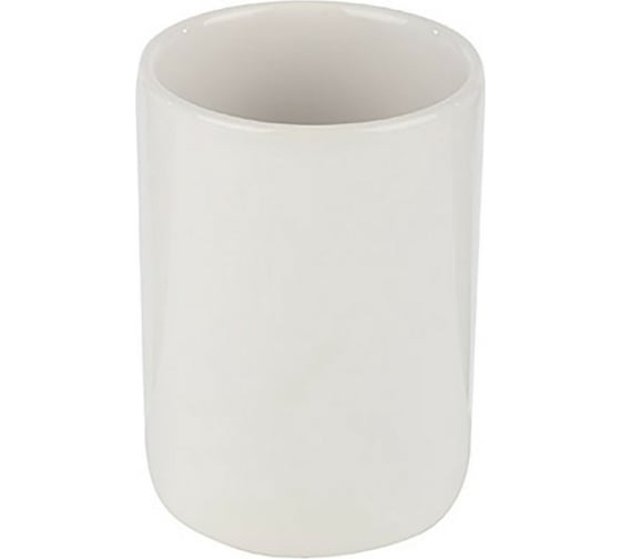 Изображение товара Стакан для ванной комнаты Рыжий кот Классика 7x7x10.5 см 102837