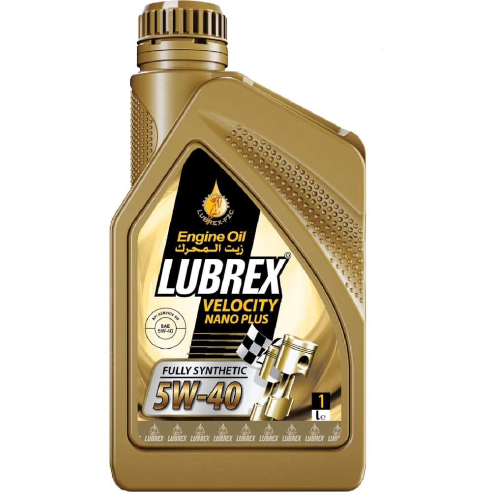 Синтетическое моторное масло LUBREX 5W40 124765 VELOCITY NANO PLUS 5W-40 - фото 1