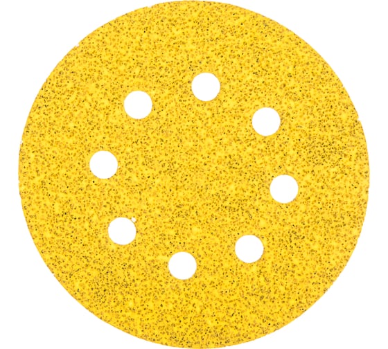 Изображение товара Шкурка шлифовальная 25 шт. для эксцентриковых шлифмашин (125 мм; К40; крепление на липучке) DEWALT DT 3111