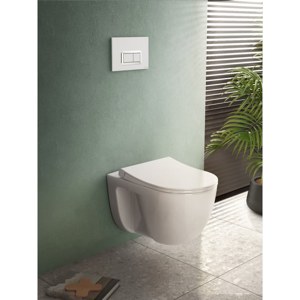 Изображение товара Безободковый подвесной унитаз Vitra S40 рекомендуется тонкое сиденье 110-003-019 дюропласт с микролифтом 7759B003-0075 Изображение товара Безободковый подвесной унитаз Vitra S40 рекомендуется тонкое сиденье 110-003-019 дюропласт с микролифтом 7759B003-0075