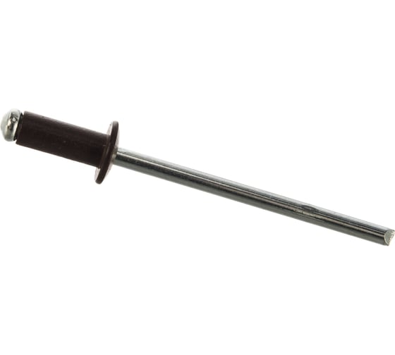 Изображение товара Заклепки Спец 4,0x10 RAL8017 темно-коричневый, 50 шт. блистер СПЕЦ-3519