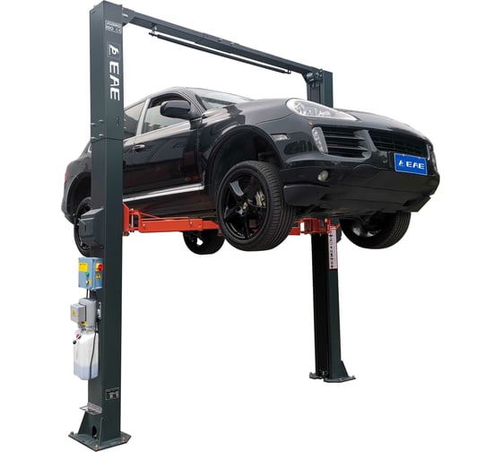 Изображение товара Двухстоечный электрогидравлический подъёмник Everlift г/п 3,5 т, верхняя синхронизация, 3места, RAL7021+2004 EE-С9.М