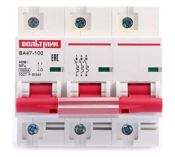 Изображение товара Автоматический выключатель ВТМ ВА57-35 346230 250 А 2500 690 АС НР400 АС/220 DC ПЭ230 АС/220 DC 20 УХЛ3 ВТМ00033280