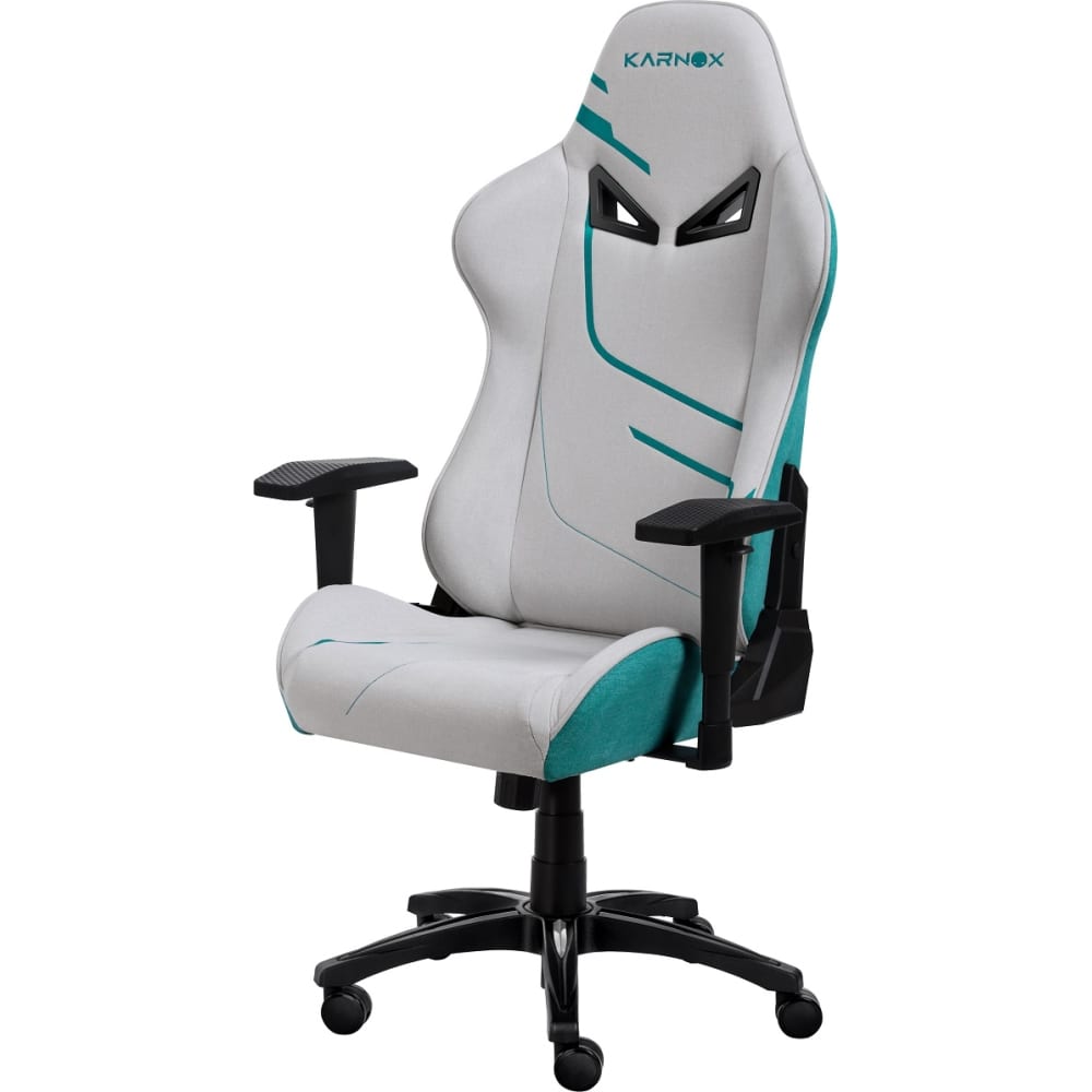 Тканевое игровое кресло Karnox премиум игровое кресло karnox assassin ghost edition тканевое kx800408 gh