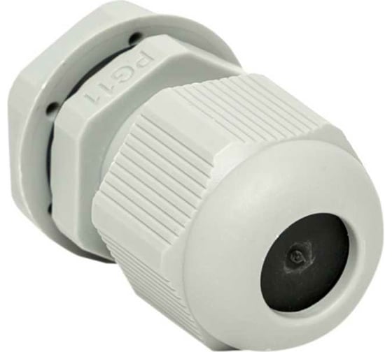 Изображение товара Сальник EKF PG11 IP54 (4 шт) d отверстия 19 мм / d проводника 5-10 мм plc-pg-11-4-r