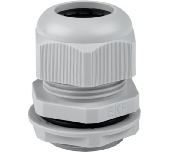 Изображение товара Сальник PG29 IP54 (2 шт) d отверстия 37 мм / d проводника 18-25 мм EKF plc-pg-29-2-r