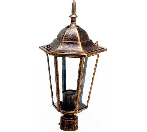 Изображение товара Улично-садовый светильник, бронза, 60Вт Camelion, 4103, 5644