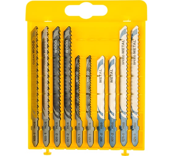 Изображение товара Пилки для лобзика по металлу/дереву 10 шт. DEWALT DT 2294