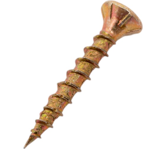 Изображение товара Шуруп конструкционный ЕВРОПАРТНЕР для дерева с фрезой, потай, ж/п Torx 10 3,0x20 + бита (500 шт.) B3 0003