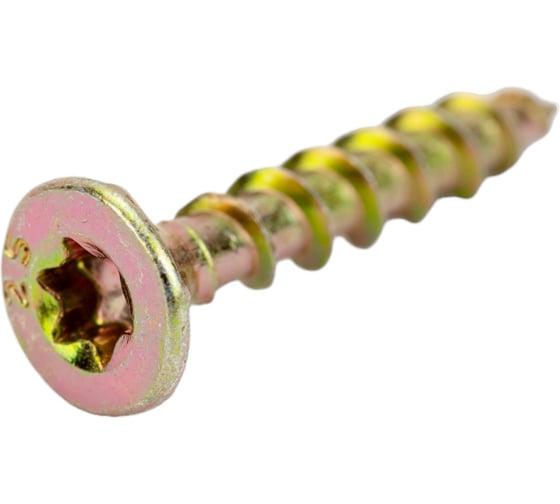 Изображение товара Шуруп конструкционный ЕВРОПАРТНЕР для дерева с фрезой, потай, ж/п Torx 20 4,0x25 + бита (300 шт.) B3 0023