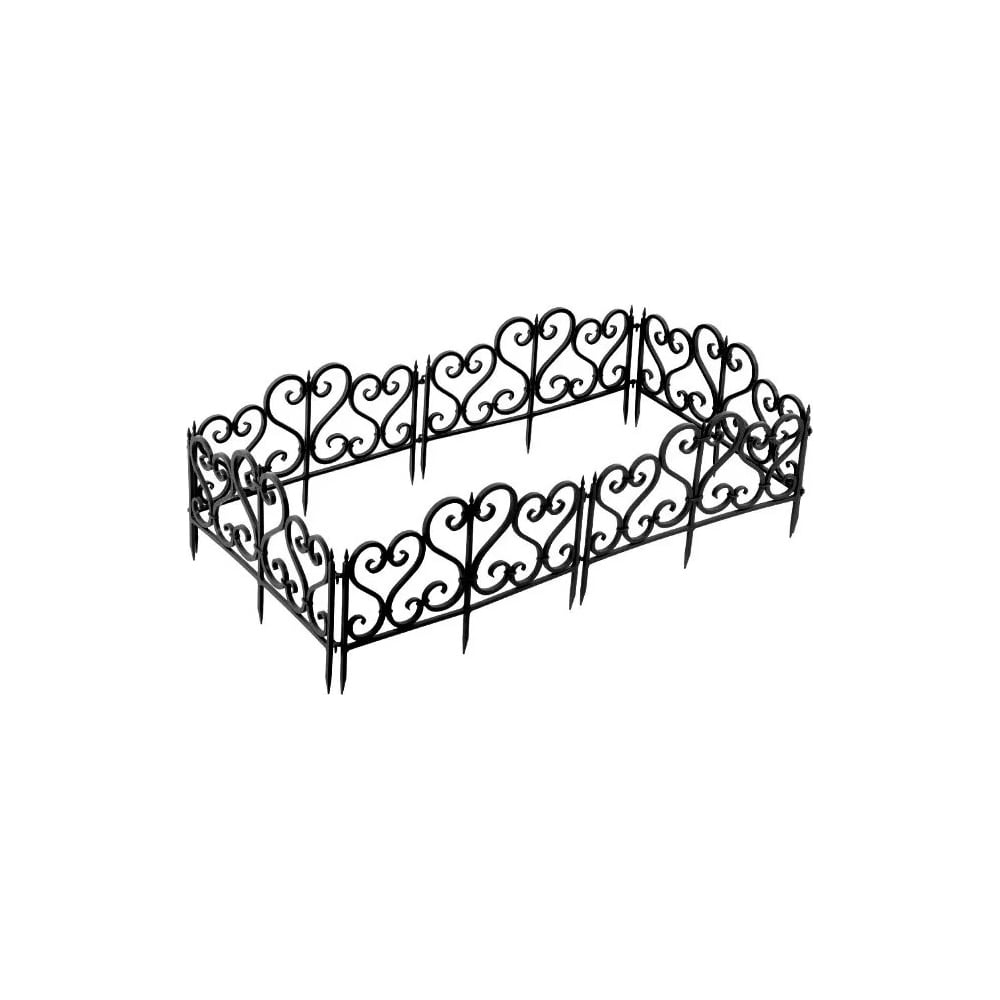 Садовое ограждение МАСТЕРСАД АЖР-черн