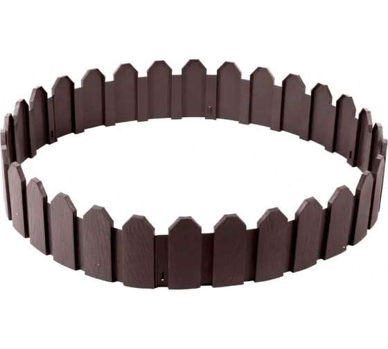 Изображение товара Садовое ограждение МАСТЕРСАД Дачник коричневое ДЧН-корич