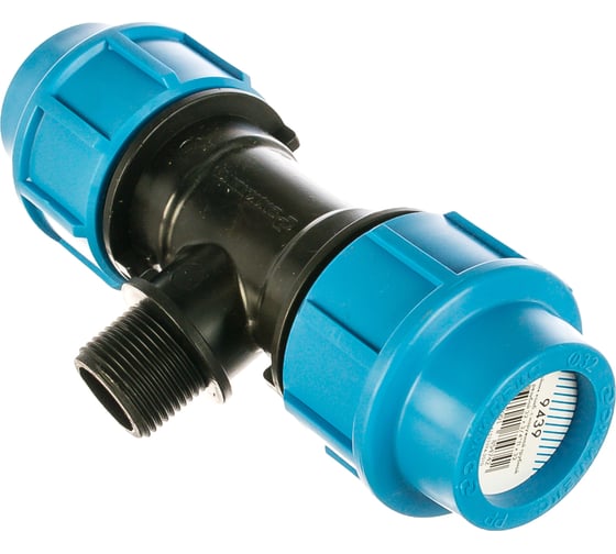 Изображение товара Тройник с наружной трубной резьбой (32 мм x 3/4” x 32 мм) Джилекс 9439