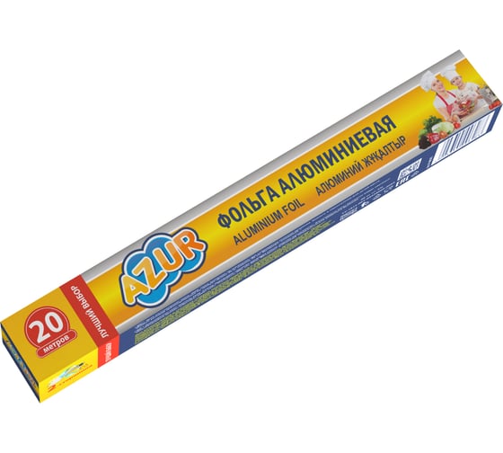 Изображение товара Алюминиевая фольга YORK AZUR коробка, 20 м х 29 см 990270