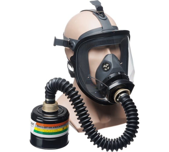 Изображение товара Фильтрующий противогаз ДОТ 600 А2В2Е2К2Р3 R D с маской МАГ 102-131-0028