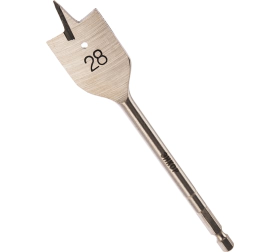 Изображение товара Сверло перовое (28х152 мм) по дереву Энкор 19113
