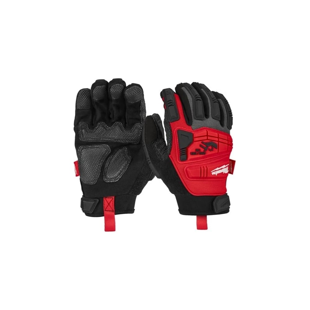 Перчатки Milwaukee, размер S, цвет красный/черный