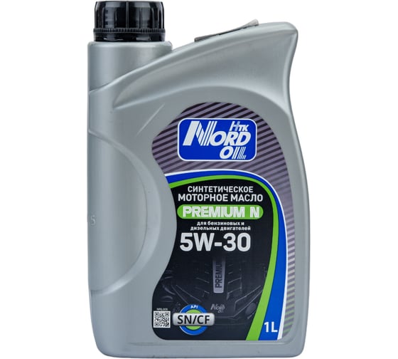 Изображение товара Моторное масло NORD OIL Premium N 5W-30 SN/CF 1л NRL005