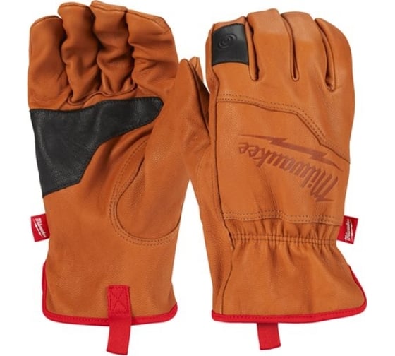 Изображение товара Кожаные перчатки Milwaukee размер 8/M, 1 пара 4932478123