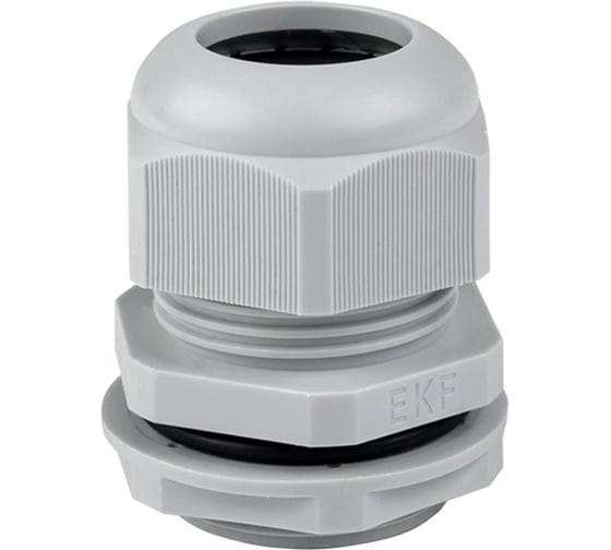 Изображение товара Сальник EKF PROxima PG21, IP54, d отверстия 28 мм, d провода 13-18 мм, 20 штук plc-pg-21-r