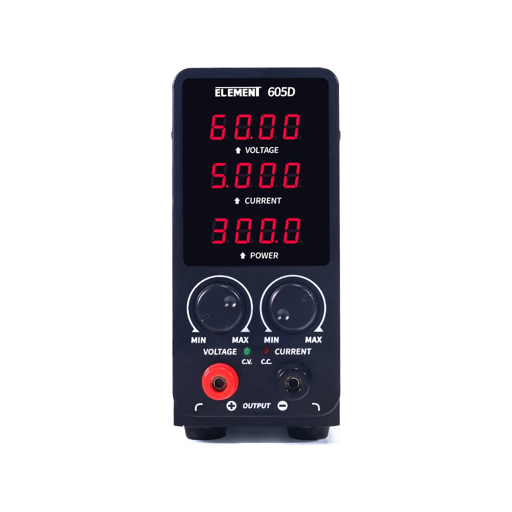 Изображение товара Лабораторный импульсный блок питания ELEMENT 605D 60В 5А