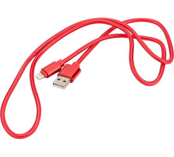 Изображение товара Кабель ENERGY ET-26 USB/Lightning, цвет - красный 104104