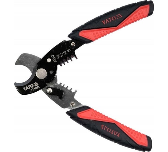 Изображение товара Ножницы для резки проводов и зачистки изоляции YATO YT-19691