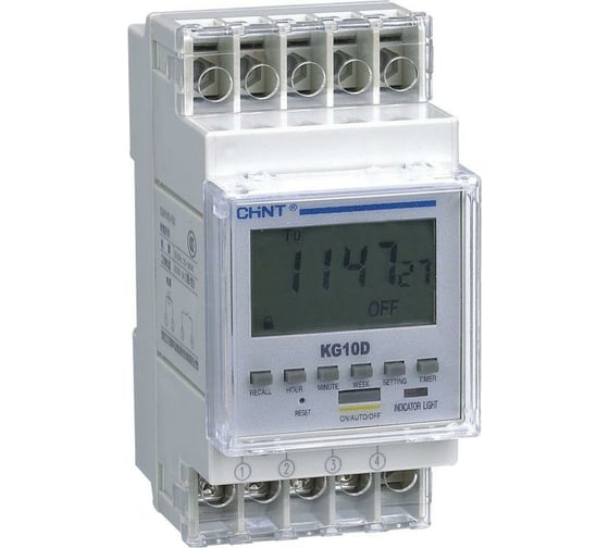 Изображение товара Электронный таймер CHINT KG10D-1Z AC 220В 309007
