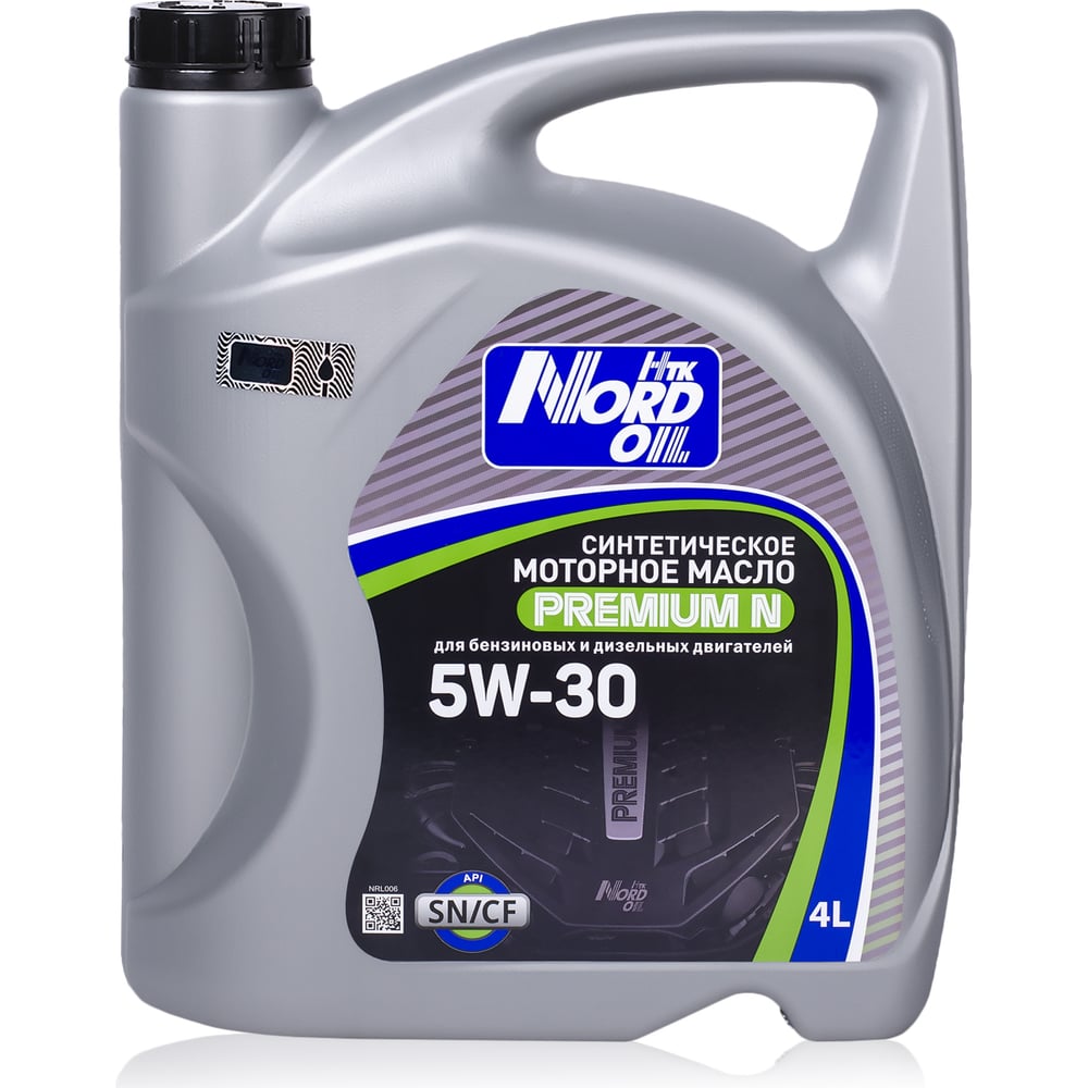 Моторное масло NORD 5W30 NRL006 OIL Premium N 5W-30, SN/CF - фото 1