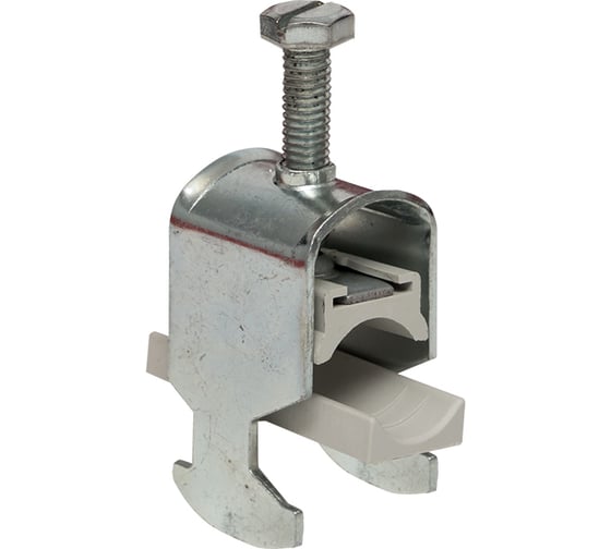 Изображение товара Кабельный зажим для С-профиля EKF диаметр кабеля 22-30 мм упаковка (10 шт) zkcp-22-30