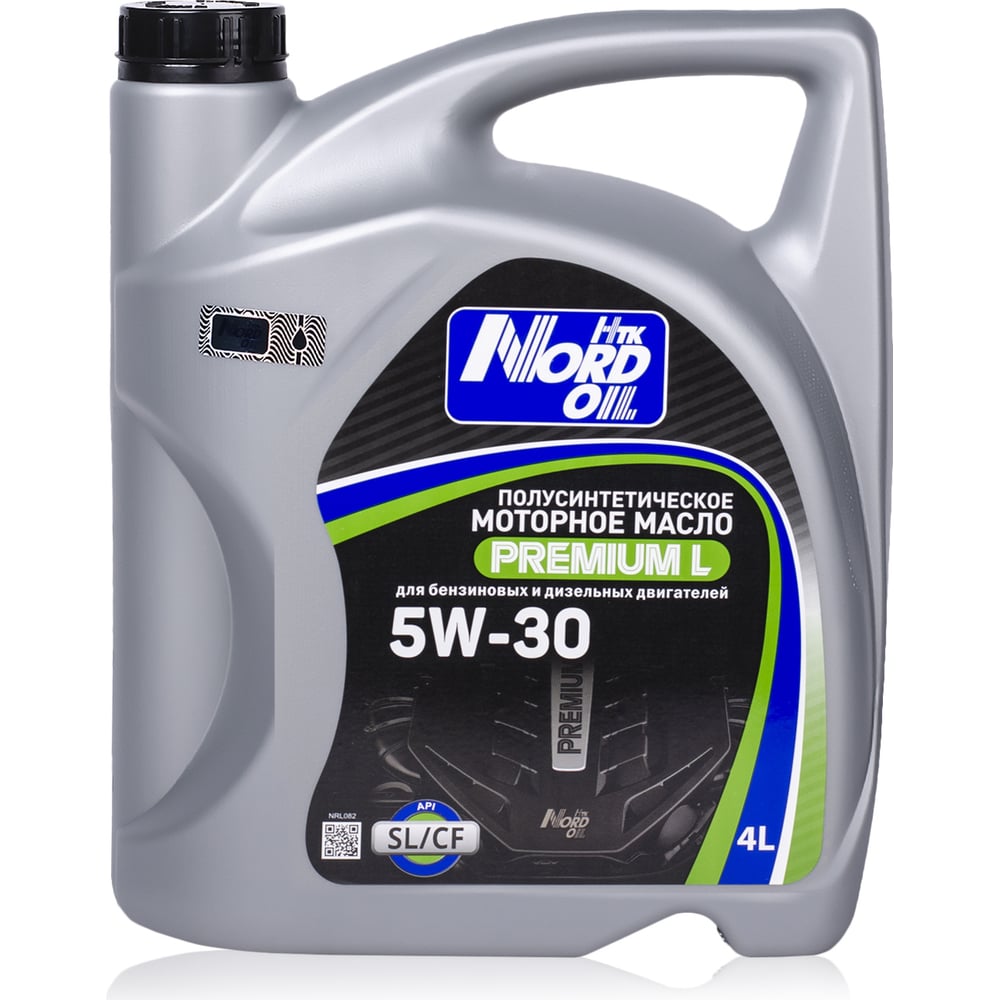 Моторное масло NORD 5W30 NRL082 OIL Premium L 5W-30, SL/CF - фото 1