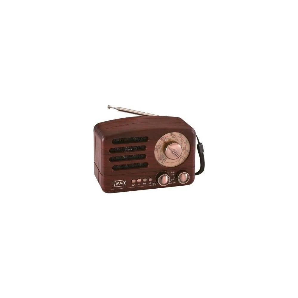 Портативный радиоприемник MAX портативный радиоприемник от сети golon rx 608 acw всеволновый