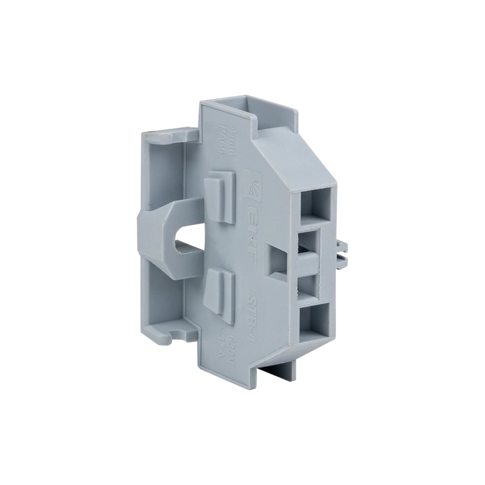 Изображение товара Миниклемма EKF STB-2.5 24A серого цвета упаковка 50 шт PROxima