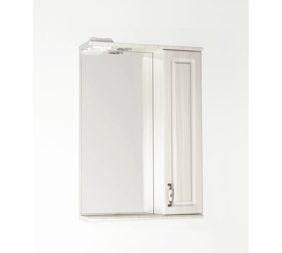 Изображение товара Зеркальный шкаф Style Line "Олеандр-2 550/С", рельеф пастель ЛС-00000201