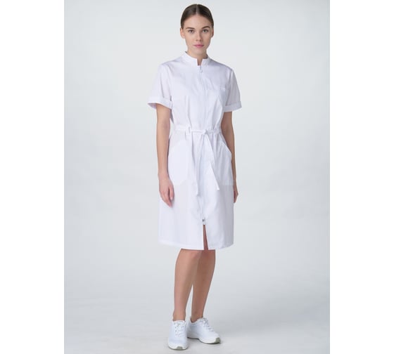 Изображение товара Женский халат Факел Сансара-005 MedLine, белый, размер 64-66, рост 158-164 87480646.013