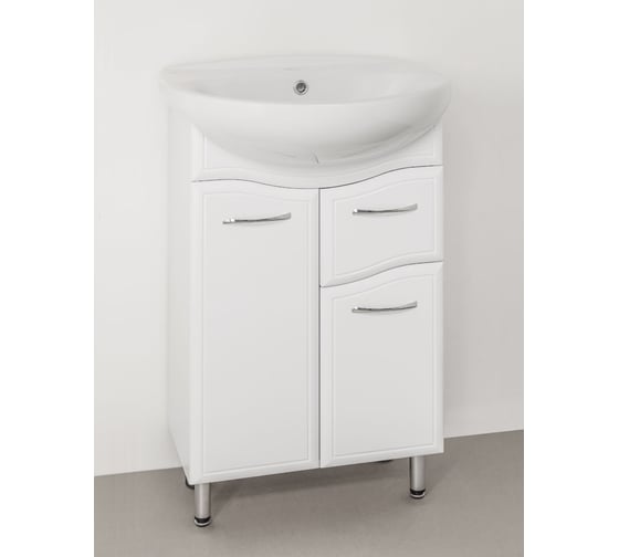 Изображение товара Тумба Style Line Волна 11 (1 ящ.) под умывальник Антик 55, ЛС-00000098