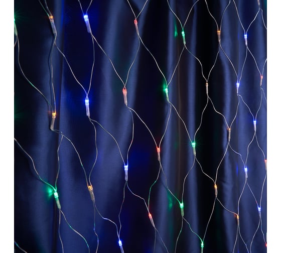 Изображение товара Светодиодная гирлянда FERON CL31 сеть 3x2,7м + 3м 230V мультиколор c питанием от сети, прозрачный шнур, 48175