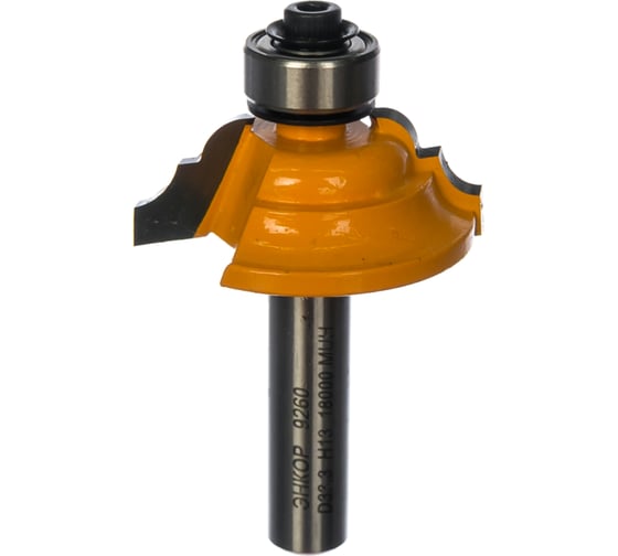 Изображение товара Фреза кромочная калевочная (33.3х13 мм; R 4 мм; хвостовик 8 мм) по дереву Энкор 9260